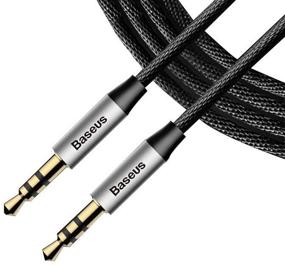 img 3 attached to AUX Cable 3.5mm - 3.5mm 1m Baseus Yiven Audio - Black/Silver (CAM30-BS1)