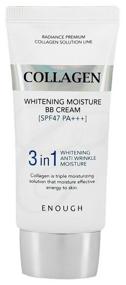 img 3 attached to Enough Collagen 3 in1 Whitening Moisture BB cream with marine collagen, SPF 47, 50 g, 50 ml, shade: beige, 3 pcs.