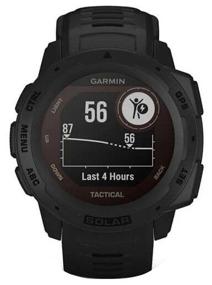 img 3 attached to 🌞 Garmin Instinct Solar Tactical Smart Watch in Black: Enhanced Features and Style