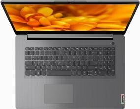 img 2 attached to 💻 Lenovo IdeaPad 317ITL6 17.3" Laptop with 1600x900 Resolution, Intel Celeron 6305 1.8 GHz, 4 GB RAM, 256 GB SSD, Intel UHD Graphics, DOS, Arctic Gray (82H9003DRK)