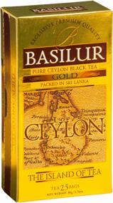 img 1 attached to Black tea Basilur The island of tea Ceylon Gold in teabags, 25 bags