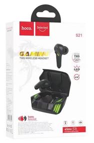img 3 attached to Bluetooth S21 Gaming TWS Wireless Headset HOCO Black