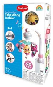 img 3 attached to Electronic mobile Tiny Love Princess 546, white/pink