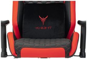 img 3 attached to Computer chair Bureaucrat Knight Neon gaming, upholstery: imitation leather, color: black/red