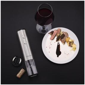 img 3 attached to Corkscrew Circle Joy Electric Wine Opener electric, silver