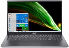 img 3 attached to Notebook Acer Swift 3 SF316-51-79JK 16.1" FHD IPS/Core i7-11370H/16GB/512GB SSD/Intel Iris Xe Graphics/Win 11 Home 64-bit/NoODD/gray (NX.ABDER.00H)