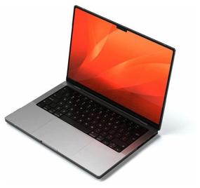 img 3 attached to Чехол-накладка Satechi Eco Hardshell Case для MacBook Pro 16" 2021(прозрачный)