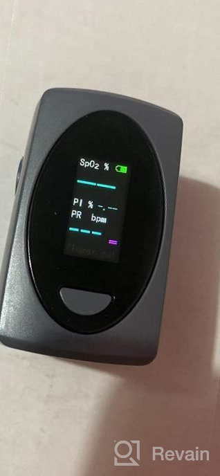 img 1 attached to Pulse Oximeter Fingertip: Digital Blood Oxygen Saturation Monitor For Heart Rate & SpO2 Level Monitoring - Portable LCD Pulse Oximeter With Batteries Included review by Dan Brickley