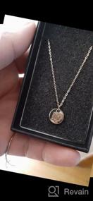 img 6 attached to Stunning Befettly Constellation Necklace: 14K Gold-Plated Zodiac Pendant with Engraved Disc - Adjustable, Dainty 16.5’’ Necklace