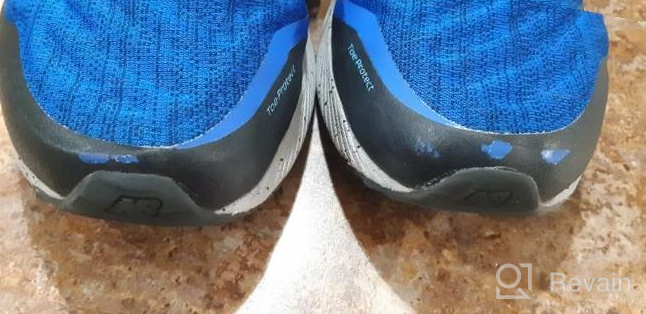 img 1 attached to 👟 Experience Optimal Running with New Balance Kids' FuelCore Nitrel V5 Shoes review by Becky Burnett