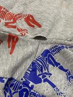 img 1 attached to 🦖 TLAENSON Lightweight Stretchy Dinosaur Sweatshirts for Boys in Fashion Hoodies & Sweatshirts review by Tim Wilske