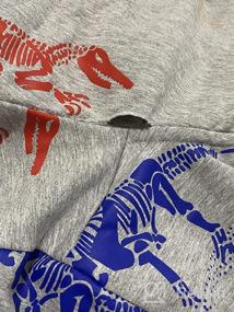 img 5 attached to 🦖 TLAENSON Lightweight Stretchy Dinosaur Sweatshirts for Boys in Fashion Hoodies & Sweatshirts