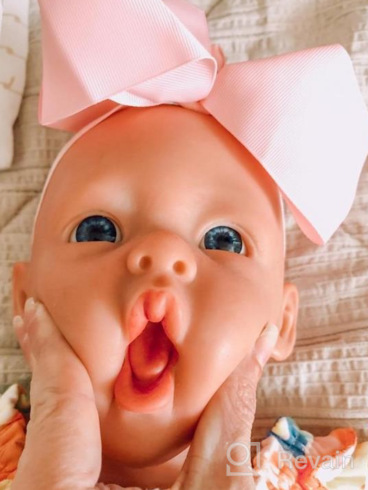 img 1 attached to Lifelike 19-Inch Full Silicone Baby Doll - Realistic Newborn Baby Doll For Playtime Or Collectors review by Keith Stuckey