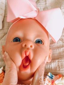 img 5 attached to Реалистичная 19-дюймовая полностью силиконовая кукла-реалистичная новорожденная кукла для игр или коллекционеров