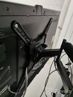 img 1 attached to Swivel Arm for TV 32"-65" ONKRON M4, black review by Amphai Sangchang ᠌