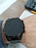 img 1 attached to HUAWEI Watch GT 2 (42mm) - AMOLED Display, 1 🕰️ Week Battery, GPS, Heart Rate Monitor, Night Black (International Model, No Warranty) review by Wei-Yin  Hou ᠌