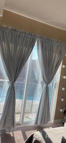 img 7 attached to Keep Your Bedroom Dark And Cozy With Downluxe Blackout Curtains In Baby Pink, 52 X 45 Inches - Set Of 2