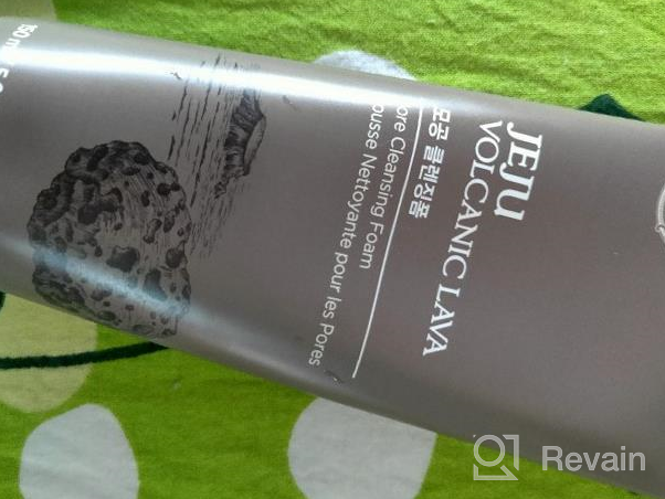 img 1 attached to Hydrating Cleanser For Excess Sebum, Impurities, And Ultrafine Dust Particles - The Face Shop Jeju Volcanic Lava Anti-Dust Pore-Cleansing Foam, 4.7 Fl Oz review by Ronald Taylor