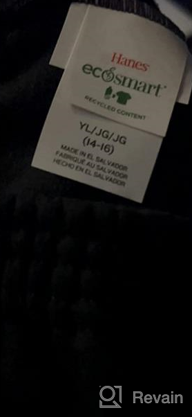 img 1 attached to 👕 Optimized for SEO: Hanes Smart Fleece Black Medium Boys' Apparel review by Kevin Jacobson