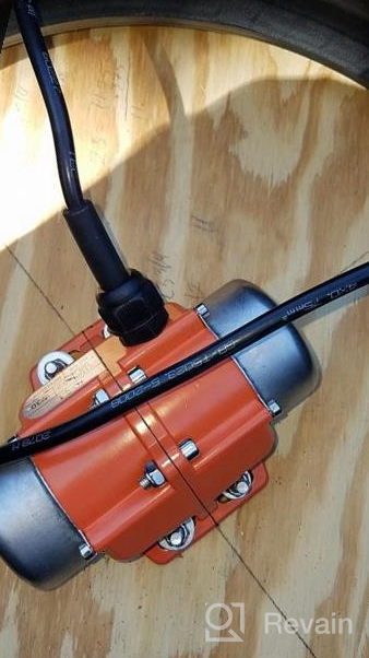 img 1 attached to Powerful 60W Single Phase Concrete Vibrator Motor For Shaker Tables - High Frequency 3600Rpm Vibration, Aluminum Alloy Build, AC 110V, Ideal For Smooth Concrete Pouring review by Kevin Wilkins