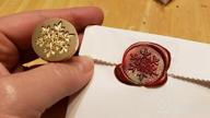 img 1 attached to G3 Apple Tree Wax Seal Stamp By Mceal - Make Your Mark! review by Erin Nguyen