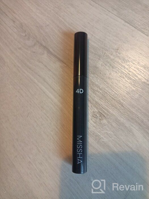 img 1 attached to Missha Mascara Mascara The Style 4D, black review by Aneta Laskowska ᠌