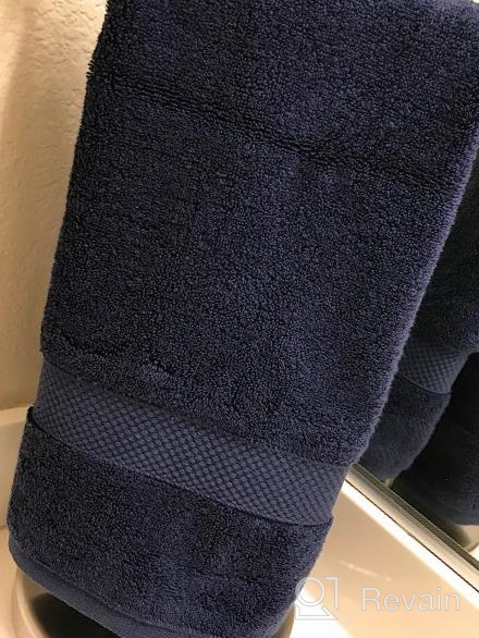 img 1 attached to Stylish T-Shape Hand Towel Holder - Fits Standard Towels, Weighted Base, Durable SUS304 Stainless Steel, Brushed Finish - Ideal For Countertop Use - BTH208S14B-2 By KES review by Allison Taylor