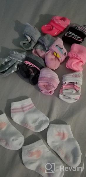 img 1 attached to 👧 Set of 12 Shorty Socks for Little Cherokee Girls review by Ken Perry