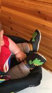 img 1 attached to Sayoyo Leather Dinosaur 🦕 Slippers for Infant Toddler Boys review by Scott Rose