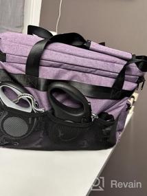 img 5 attached to Travel In Style With PUEIKAI'S Airline Approved Dog Travel Bag & Accessory Set