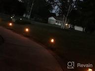 img 1 attached to Create A Stunning Outdoor Ambience With LUYE Low Voltage Flickering Flames Torches - Set Of 8 Pathway Lights For Yard And Patio Decoration review by John Thawngzauk