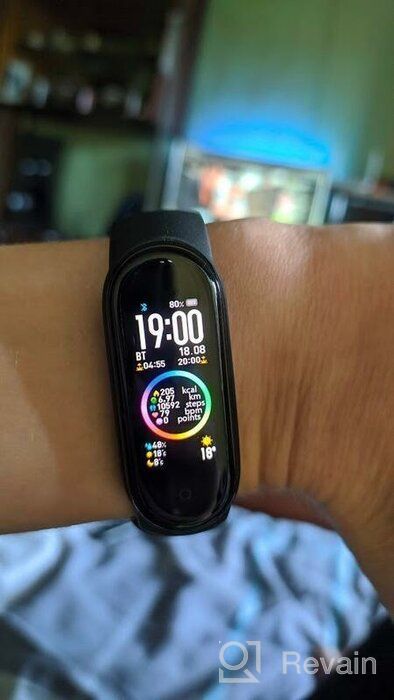 img 1 attached to Smart bracelet Xiaomi Mi Smart Band 5 RU, black review by Ada Nowak ᠌