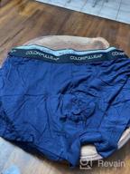 img 1 attached to COLORFULLEAF Men'S Bamboo Underwear: Ultra Soft, Breathable Boxer Briefs 3/4 Pack review by Steve Snyder