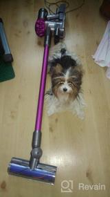 img 4 attached to Renewed Dyson V7 Motorhead 🎀 Cordless Vacuum in Fuchsia: Powerful Cleaning Solution
