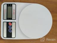img 3 attached to 🍳 Accurate and Sleek Electronic Kitchen Scale SF-400: Perfect for Precise Cooking and Baking review by Barbara Obertynska ( ᠌
