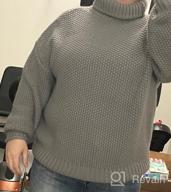 img 1 attached to 👗 Cozy and Stylish: YEXIPO Women's Turtleneck Oversized Sweaters for a Fashionable Winter Look review by Danierl Temple