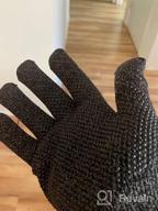 img 1 attached to Mujjo Knitted Winter Gloves with Touch-Screen Compatibility, Dual Insulation Layers, Full-Hand Mobility, Non-Slip Phone Grip and Leather Wrist Cuff". review by Darrell Bridges