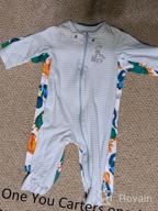 img 1 attached to Comfortable And Stylish Baby Footed Pajamas For Boys And Girls - Long Sleeve Cotton Toddler Onesies review by Brandon Frogge