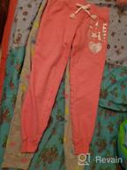 img 1 attached to Cozy Comfort for Girls: Love Republic Active Warm-Up Track Fleece Jogger Pants (4 Pack) review by Kyle Larjin