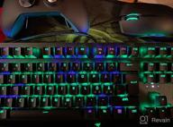 img 1 attached to 🎮 Razer BlackWidow V3 Pro Mechanical Wireless Gaming Keyboard: Green Switches - Tactile & Clicky - Chroma RGB Lighting - Doubleshot ABS Keycaps - Transparent Housing - Bluetooth/2.4GHz review by Ai Esumi ᠌