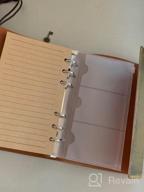 img 1 attached to MALEDEN Vintage Leather Writing Journal: Refillable Notebook With Blank Paper And Zipper Pocket For Travellers And Planners Of All Ages review by Kurt Ahui