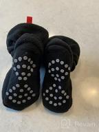 картинка 1 прикреплена к отзыву 👟 Шапочки для новорожденных с антискользящей подошвой - Стильные туфли для малышей-мальчиков от Brian Evans