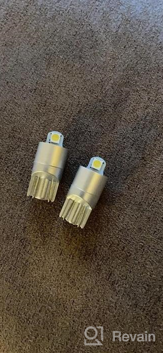 img 1 attached to 10 Pack Of AUXBEAM Canbus Error-Free Amber T10 LED Bulbs - Bright 168 W5W Replacement For Car Interior Lights, License Plate, Dome Map, And Dashboard Lights review by Todd Mamat