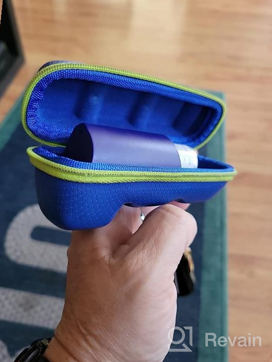 img 1 attached to Secure And Stylish Travel Case For Asthma Inhalers: Casematix Blue Green Case - Case Only review by Jack Collins