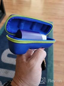 img 8 attached to Secure And Stylish Travel Case For Asthma Inhalers: Casematix Blue Green Case - Case Only