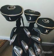 img 1 attached to Complete Your Golf Club Set With LONGCHAO'S 3-Piece Vintage PU Headcovers review by Ronald Duguay