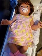 img 1 attached to Realistic Reborn Baby Doll - 19 Inch Full Silicone Girl Doll, Not Vinyl Material, Lifelike And Real Baby Doll By Vollence review by Joseph Hernandez