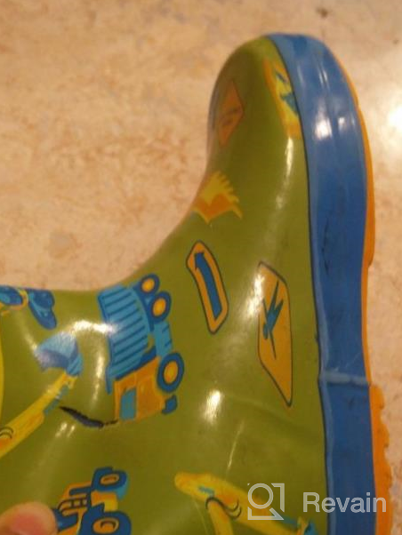 img 1 attached to 👩 Stylish Girls' Rain Boots with Stephen Joseph's All Over Print Design review by Grant Zeeb