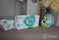 img 1 attached to Pampers Aqua Pure Wipes: Four-Pack for Gentle and Effective Baby Care review by Anastazja Andrzejews ᠌