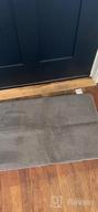 img 1 attached to Navy 20"X32" Color G Door Mat - Absorbent, Non Slip, Low Profile Indoor Entry Rug For Home & Office Entranceway review by Cindy Roffelsen